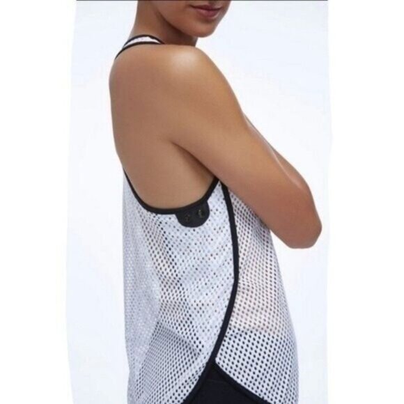 FABLETICS Tristan Tank White Mesh Sz XS - Picture 2 of 10